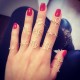 Glorria 14k Solid Gold Crab Feather Ring Glorria 14k Solid Gold Crab Feather Ring