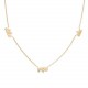 Glorria 14k Solid Gold Customize Necklace