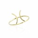 Glorria 14k Solid Gold Pisces Ring