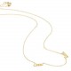 Glorria 14k Solid Gold Customize Necklace