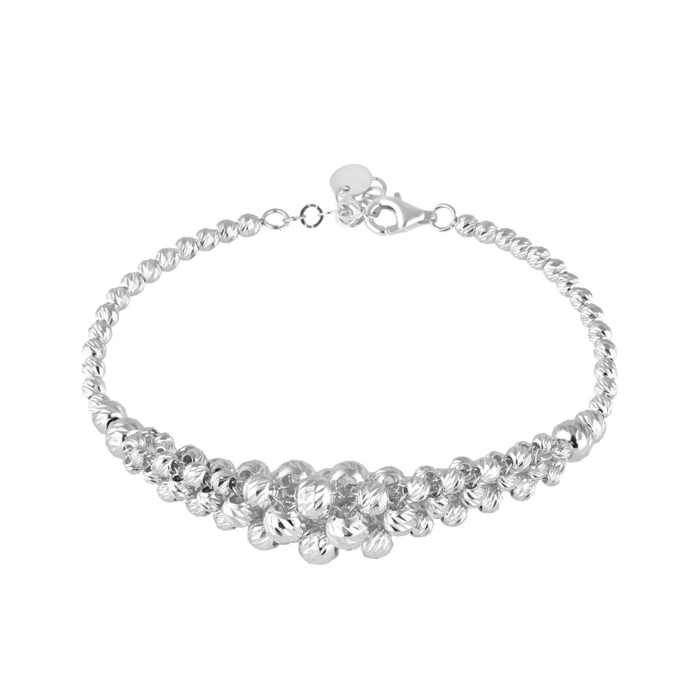 Glorria 925k Sterling Silver Dorika Knit Cuff Bracelet Glorria 925k Sterling Silver Dorika Knit Cuff Bracelet