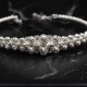 Glorria 925k Sterling Silver Dorika Knit Cuff Bracelet
