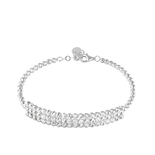 Glorria 925k Sterling Silver Dorika Cuff Bracelet Glorria 925k Sterling Silver Dorika Cuff Bracelet