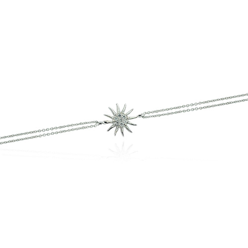 Glorria 14k Solid Gold Sun Bracelet Glorria 14k Solid Gold Sun Bracelet