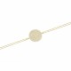 Glorria 14k Solid Gold Pave Bracelet