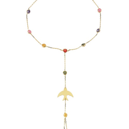 Glorria 14k Solid Gold Phoenix Bird Shahmeran Bracelet Glorria 14k Solid Gold Phoenix Bird Shahmeran Bracelet