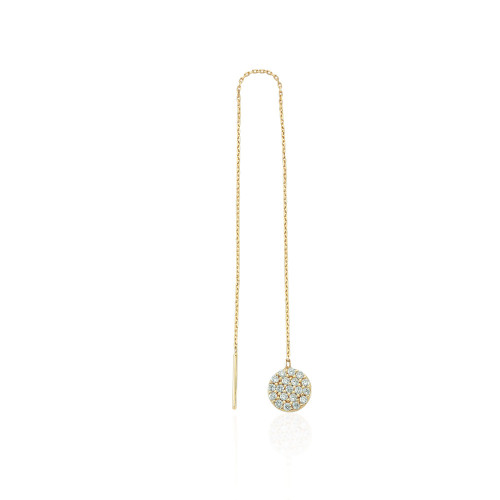 Glorria 14k Solid Gold Shake Earring Glorria 14k Solid Gold Shake Earring