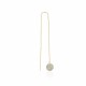 Glorria 14k Solid Gold Shake Earring