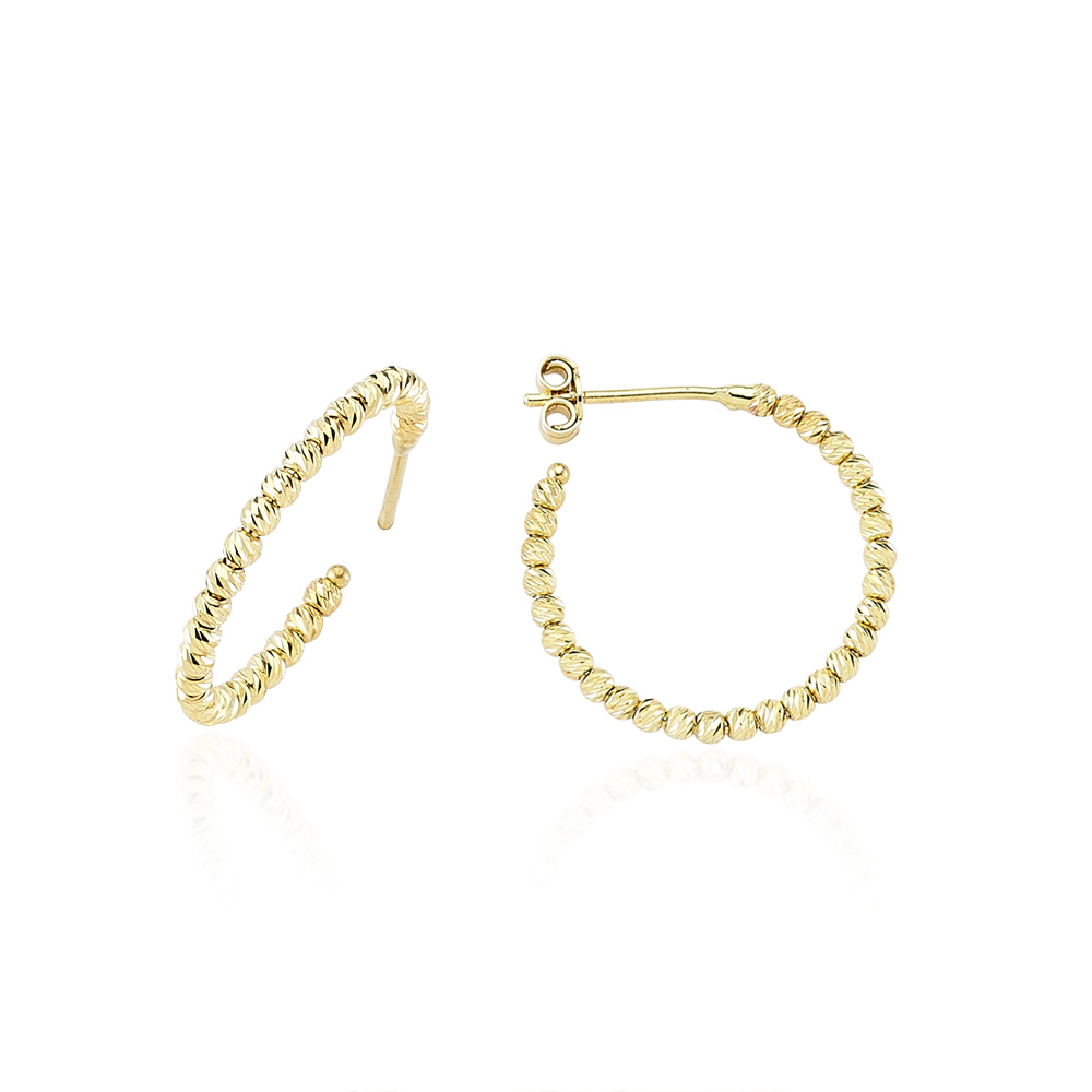 Glorria 14k Solid Gold Earring