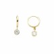 Glorria 14k Solid Gold Earring