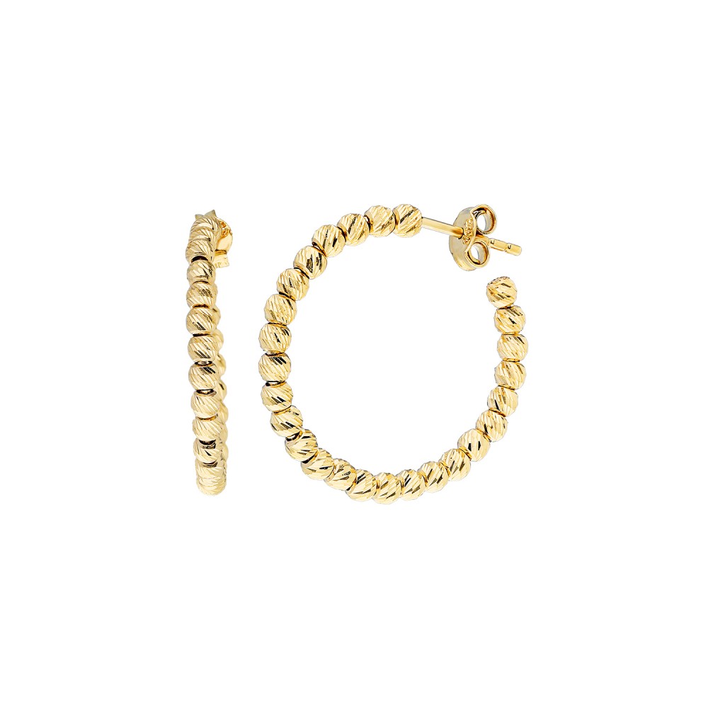 Glorria 14k Solid Gold Dorika Earring