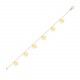 Glorria 14k Solid Gold Clover Bracelet