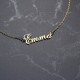 Glorria 925k Sterling Silver Personalized Name Necklace