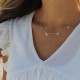 Glorria 925k Sterling Silver Personalized Name Necklace