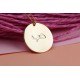 Glorria 925k Sterling Silver Personalized Arabic Name Necklace