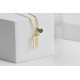 Glorria 925k Sterling Silver Personalized Zodiac Sign Birthstone Necklace Glorria 925k Sterling Silver Personalized Zodiac Sign Birthstone Necklace