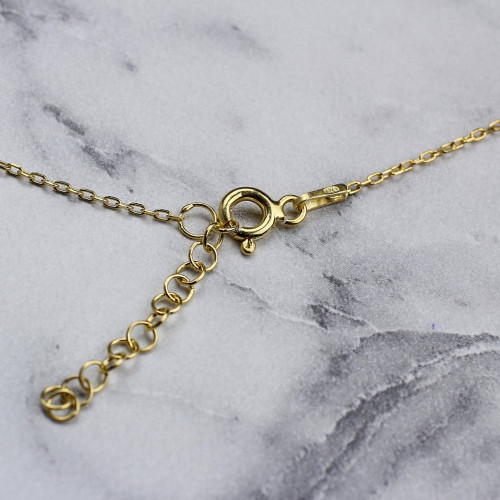 Glorria 925k Sterling Silver Personalized Lock Initial Necklace Glorria 925k Sterling Silver Personalized Lock Initial Necklace