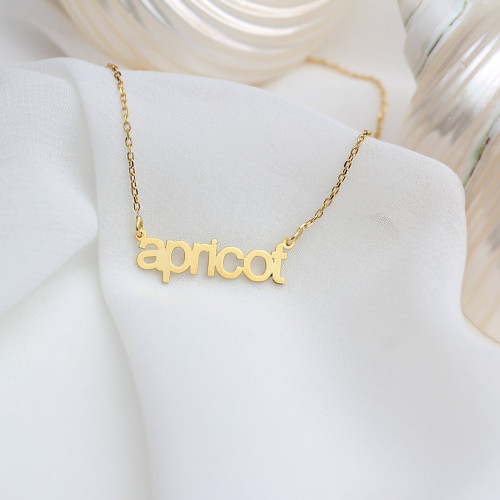 Glorria 925k Sterling Silver Personalized Name Necklace