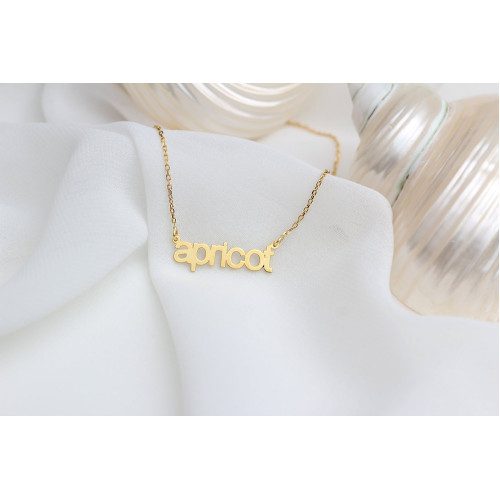 Glorria 925k Sterling Silver Personalized Name Necklace Glorria 925k Sterling Silver Personalized Name Necklace