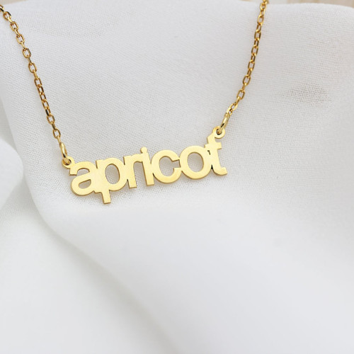Glorria 925k Sterling Silver Personalized Name Necklace