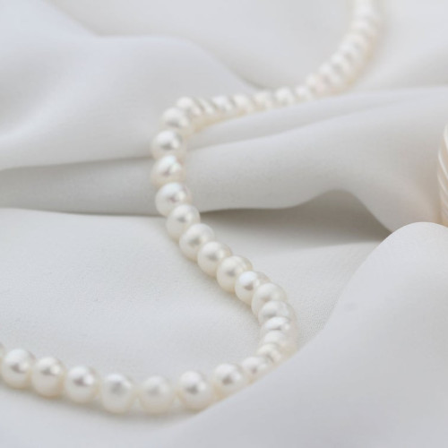 Glorria 925k Sterling Silver Pearl Necklace Glorria 925k Sterling Silver Pearl Necklace