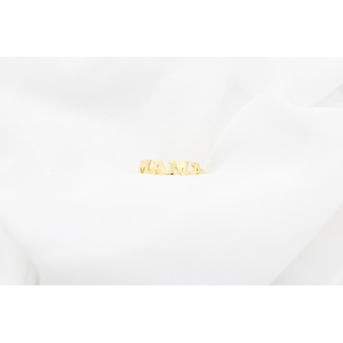 Glorria 925k Sterling Silver Personalized Name Mama Sterling Silver Ring Glorria 925k Sterling Silver Personalized Name Mama Sterling Silver Ring