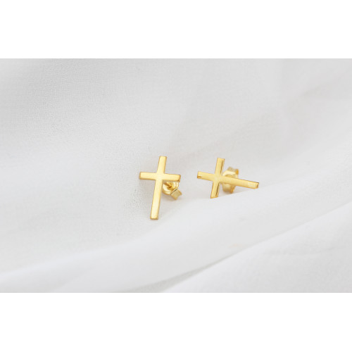 Glorria 925k Sterling Silver Cross Earrings Glorria 925k Sterling Silver Cross Earrings