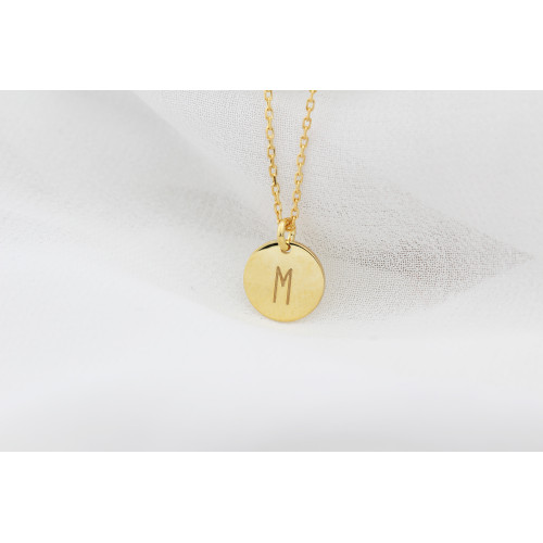 Glorria 925k Sterling Silver Personalized Minimal Plate Letter Sterling Silver Necklace Glorria 925k Sterling Silver Personalized Minimal Plate Letter Sterling Silver Necklace