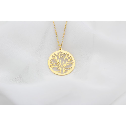 Glorria 925k Sterling Silver Tree of Life Necklace Glorria 925k Sterling Silver Tree of Life Necklace
