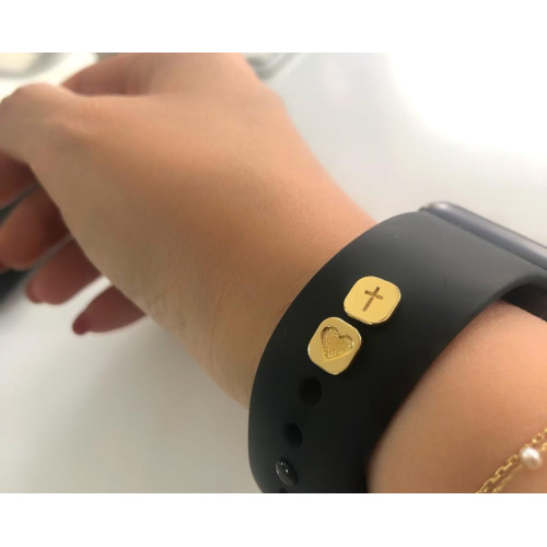 Glorria 925k Sterling Silver Apple Watch Compatible Band Accessory