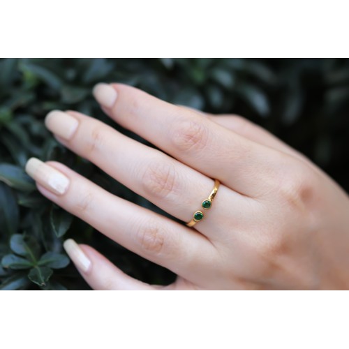 Glorria 925k Sterling Silver Personalized Birthstone Ring Glorria 925k Sterling Silver Personalized Birthstone Ring