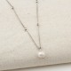 Glorria 925k Sterling Silver Pearl Necklace Glorria 925k Sterling Silver Pearl Necklace