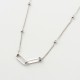 Glorria 925k Sterling Silver Paperclip Link Necklace Glorria 925k Sterling Silver Paperclip Link Necklace