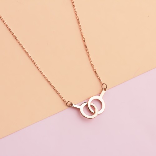 Glorria 925k Sterling Silver Personalized Gender Symbol Necklace