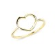 Glorria 14k Solid Gold Heart Ring Glorria 14k Solid Gold Heart Ring