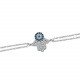 Glorria 925k Sterling Silver Hamsa Hands Bracelet Glorria 925k Sterling Silver Hamsa Hands Bracelet