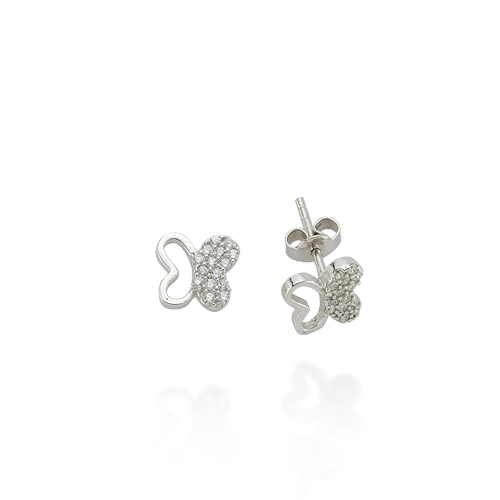 Glorria 925k Sterling Silver Butterfly Earring Glorria 925k Sterling Silver Butterfly Earring