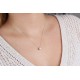 Glorria 925k Sterling Silver Solitaire Necklace, Earrings, Flower Gift Set Glorria 925k Sterling Silver Solitaire Necklace, Earrings, Flower Gift Set