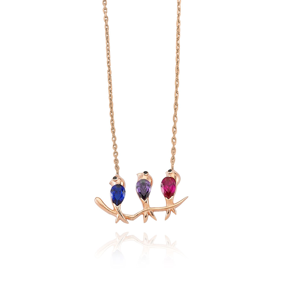 Glorria 925k Sterling Silver Bird Necklace Glorria 925k Sterling Silver Bird Necklace