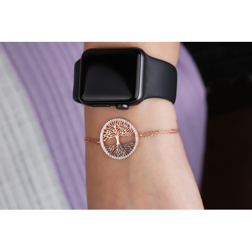 Glorria 925k Sterling Silver Tree of Life Bracelet Glorria 925k Sterling Silver Tree of Life Bracelet