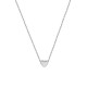 Glorria 925k Sterling Silver Heart Necklace