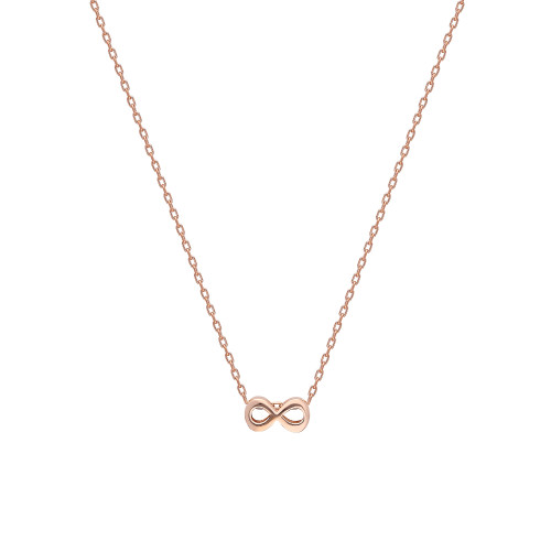 Glorria 925k Sterling Silver Infinity Necklace Glorria 925k Sterling Silver Infinity Necklace