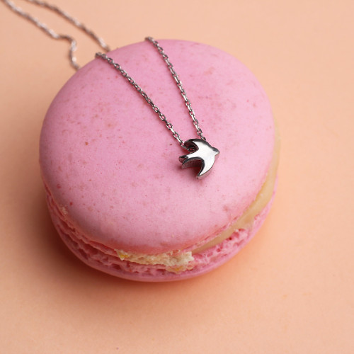 Glorria 925k Sterling Silver Phoenix Bird Necklace Glorria 925k Sterling Silver Phoenix Bird Necklace