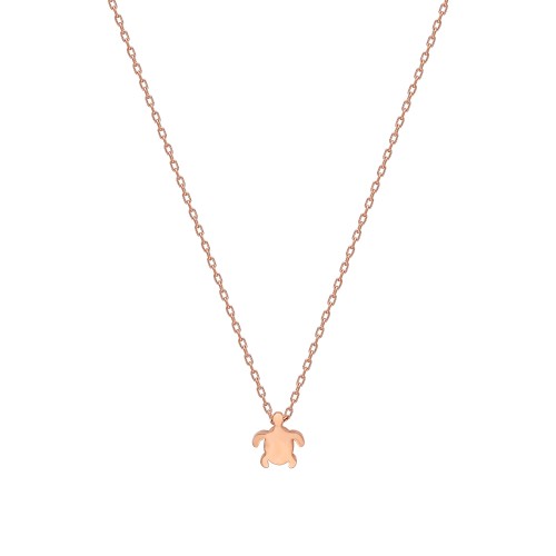 Glorria 925k Sterling Silver Turtle Necklace Glorria 925k Sterling Silver Turtle Necklace