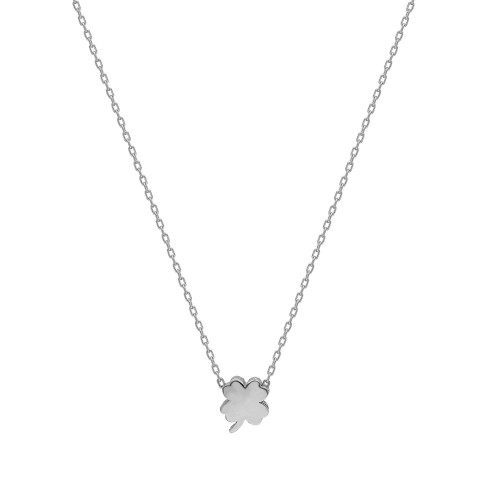 Glorria 925k Sterling Silver Clover Necklace Glorria 925k Sterling Silver Clover Necklace