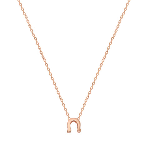 Glorria 925k Sterling Silver Horseshoe Luck Necklace Glorria 925k Sterling Silver Horseshoe Luck Necklace