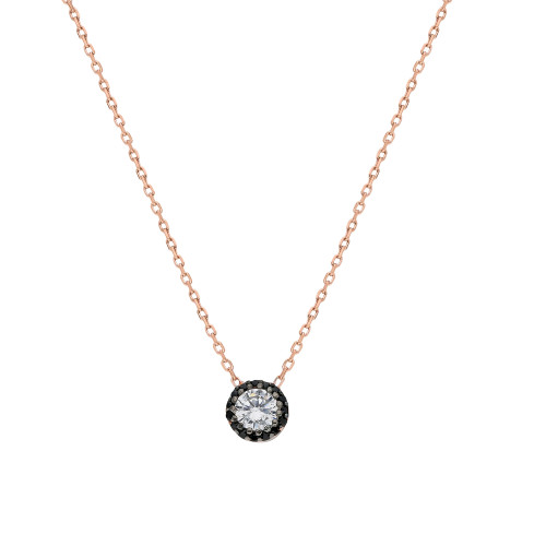 Glorria 925k Sterling Silver Solitaire Necklace Glorria 925k Sterling Silver Solitaire Necklace