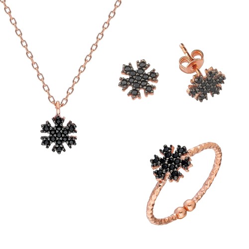 Glorria 925k Sterling Silver Snowflake Combine Glorria 925k Sterling Silver Snowflake Combine