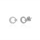 Glorria 925k Sterling Silver Moon and Star Necklace, Earrings, Flower Gift Set Glorria 925k Sterling Silver Moon and Star Necklace, Earrings, Flower Gift Set