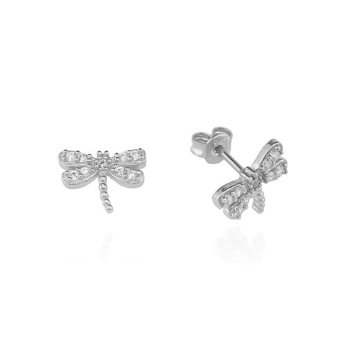 Glorria 925k Sterling Silver Dragonfly Earring Glorria 925k Sterling Silver Dragonfly Earring